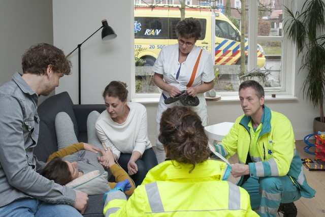 Fotoreportage over de acute verloskunde